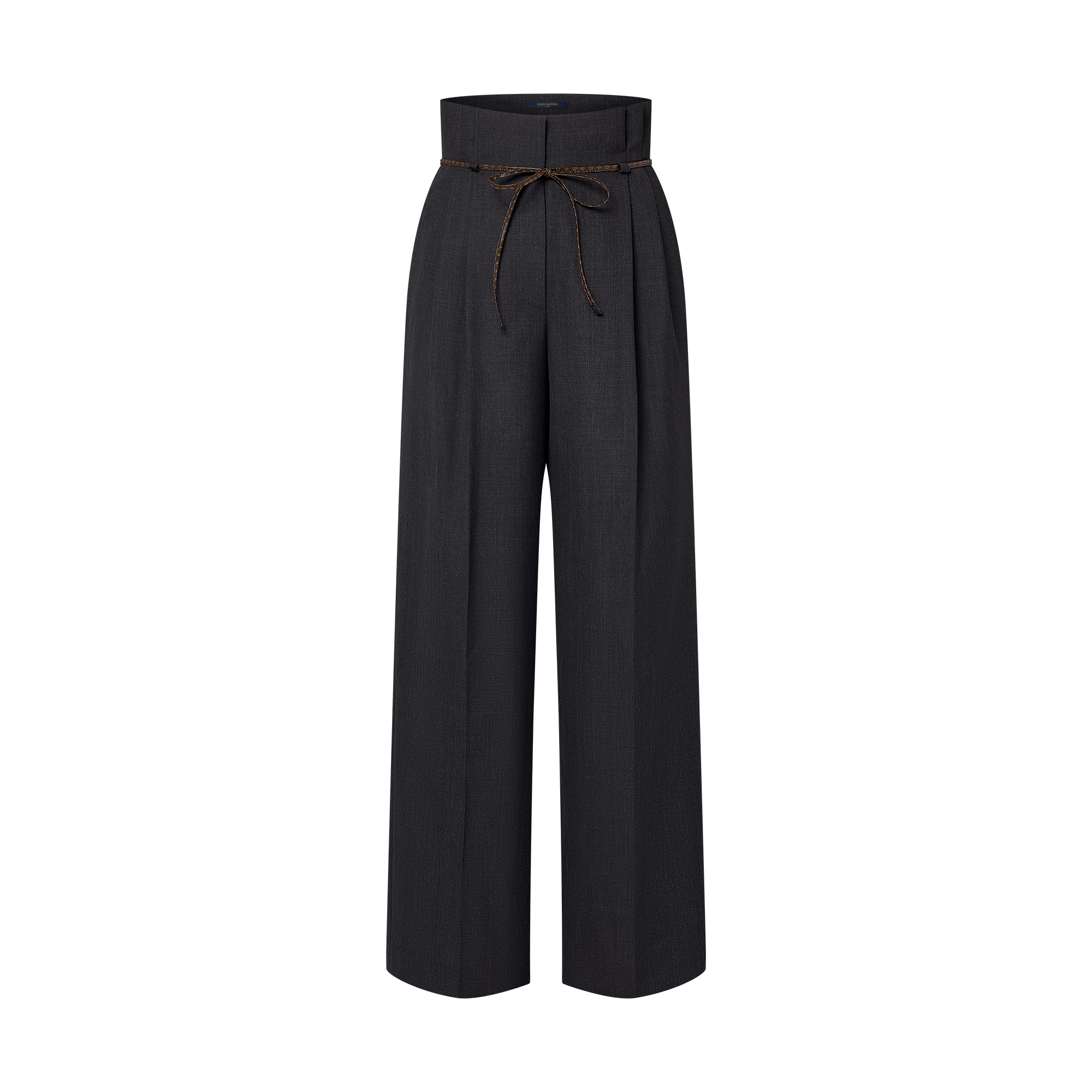 Knotted Belt Tailored Pants - Women - Ready-to-Wear | LOUIS VUITTON ®